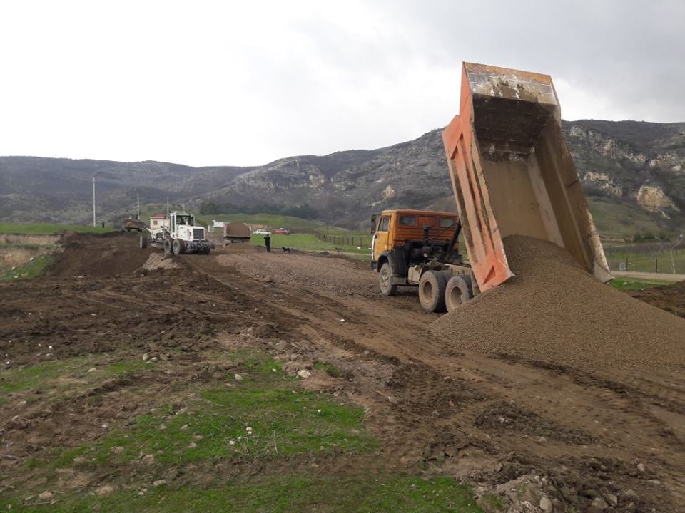 Damcılı yolunun abadlaşdırılması