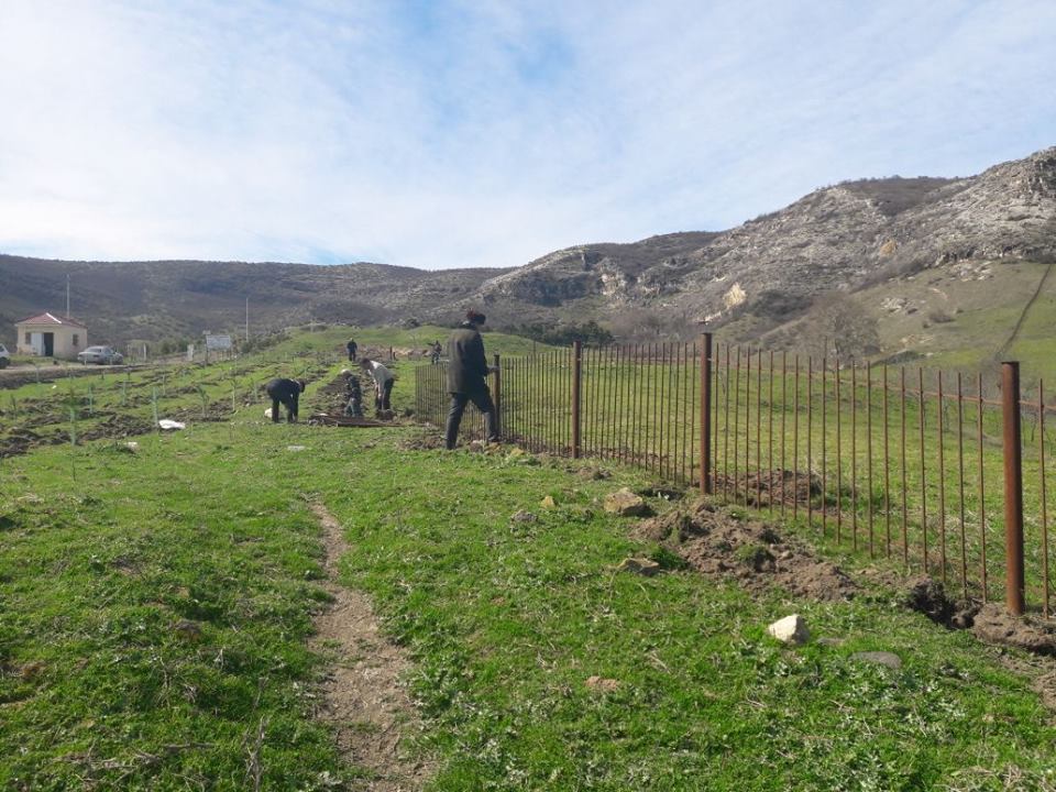 Dəmir hasarların çəkilməsi