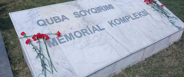 31 Mart-Azərbaycanlıların Soyqırımı Günü ilə əlaqədar Quba Soyqırımı Memorial Kompleksində keçirilən anım tədbirində “Avey” Dövlət Tarix-Mədəniyyət qoruğunun əməkdaşları da iştirak etmişdirlər