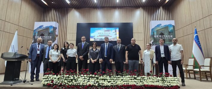Mədəniyyət Nazirliyi yanında Mədəni İrsin Qorunması, İnkişafı və Bərpası üzrə Dövlət Xidməti 28-30 may 2025-ci il tarixlərində Özbəkistan Respublikasının Səmərqənd şəhərində keçirilən “Heritage Turquoise” beynəlxalq sərgisində təmsil olunub Mədəniyyət Nazirliyi yanında Mədəni İrsin Qorunması, İnkişafı və Bərpası üzrə Dövlət Xidməti 28-30 may 2025-ci il tarixlərində Özbəkistan Respublikasının Səmərqənd şəhərində keçirilən “Heritage Turquoise” beynəlxalq sərgisində təmsil olunub