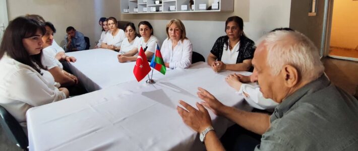 “Avey” Dövlət Tarix-Mədəniyyət qoruğunun inzibati binasında AMEA Arxeologiya və Antropologiya İnstitutunun aparıcı elmi işçisi, tarix üzrə fəlsəfə doktoru Azad Zeynalovun iştirakı ilə elmi seminar keçirilib “Avey” Dövlət Tarix-Mədəniyyət qoruğunun inzibati binasında AMEA Arxeologiya və Antropologiya İnstitutunun aparıcı elmi işçisi, tarix üzrə fəlsəfə doktoru Azad Zeynalovun iştirakı ilə elmi seminar keçirilib